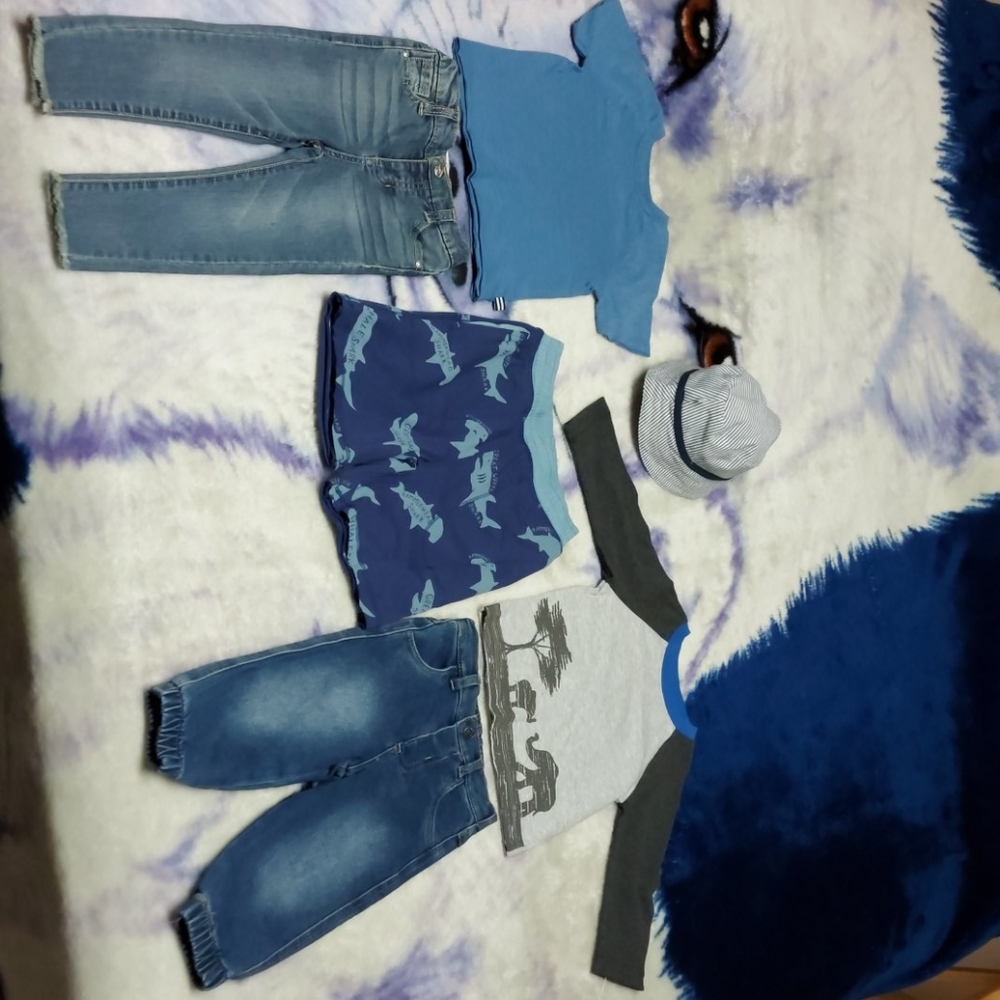 Assorted children clothes